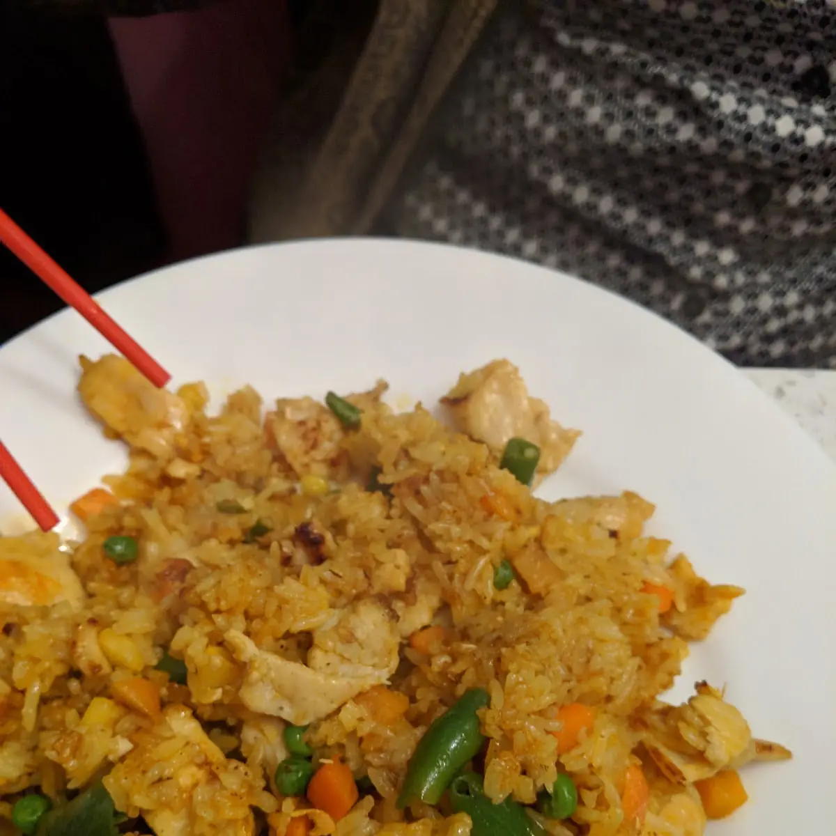 Curry Chicken Fried Rice