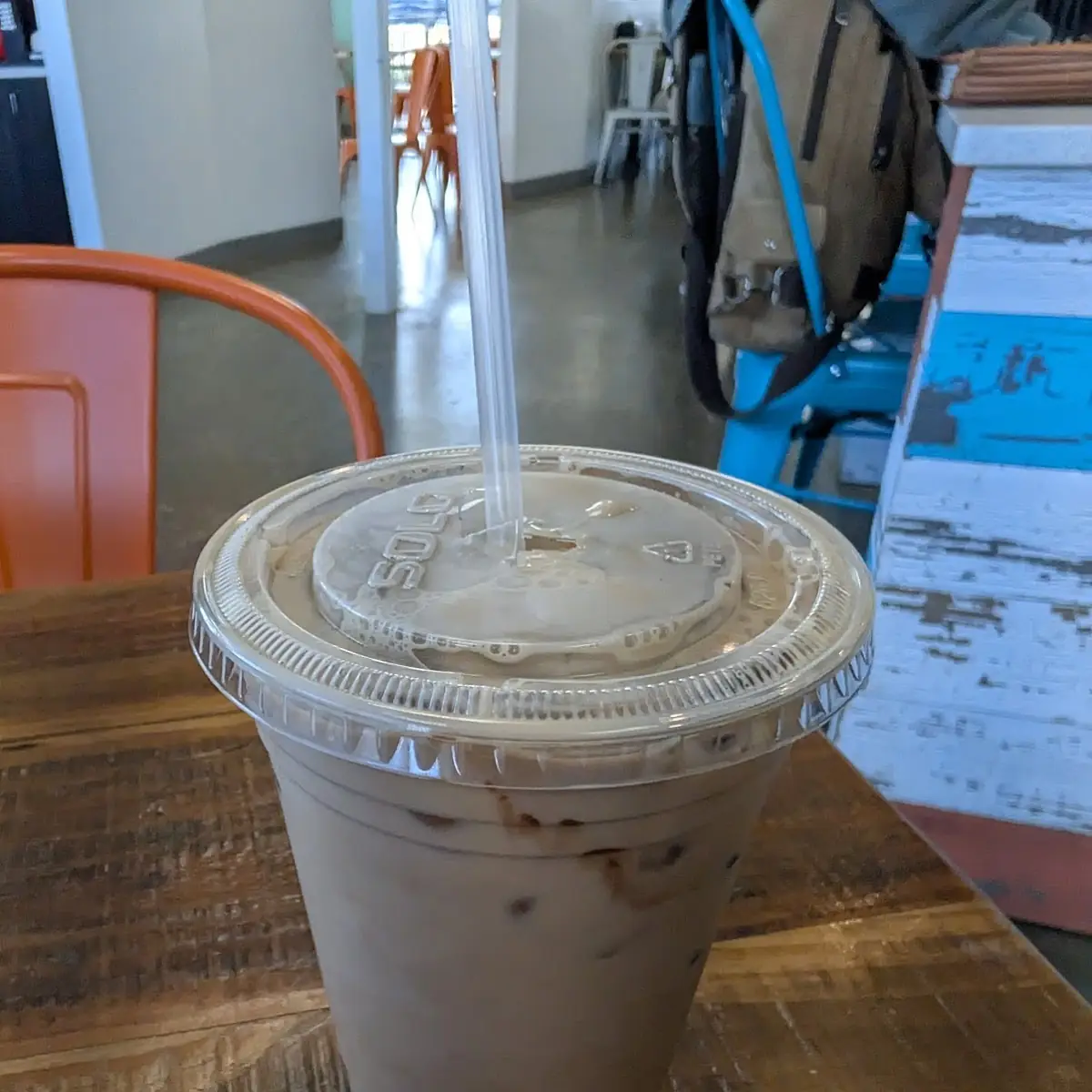 Iced Vanilla Latte