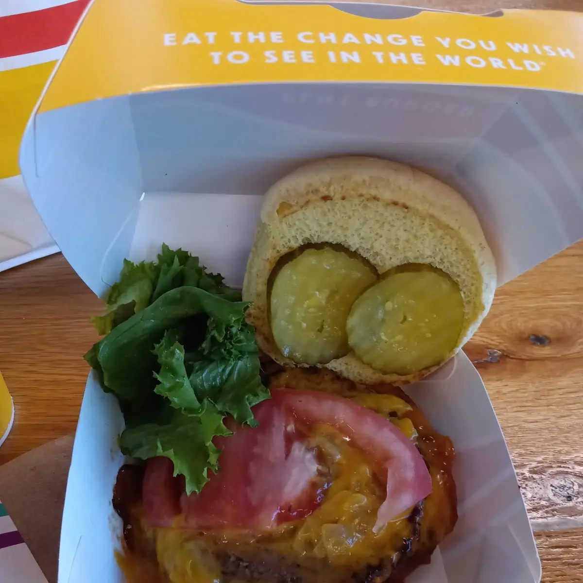 Vegan Cheese Burger