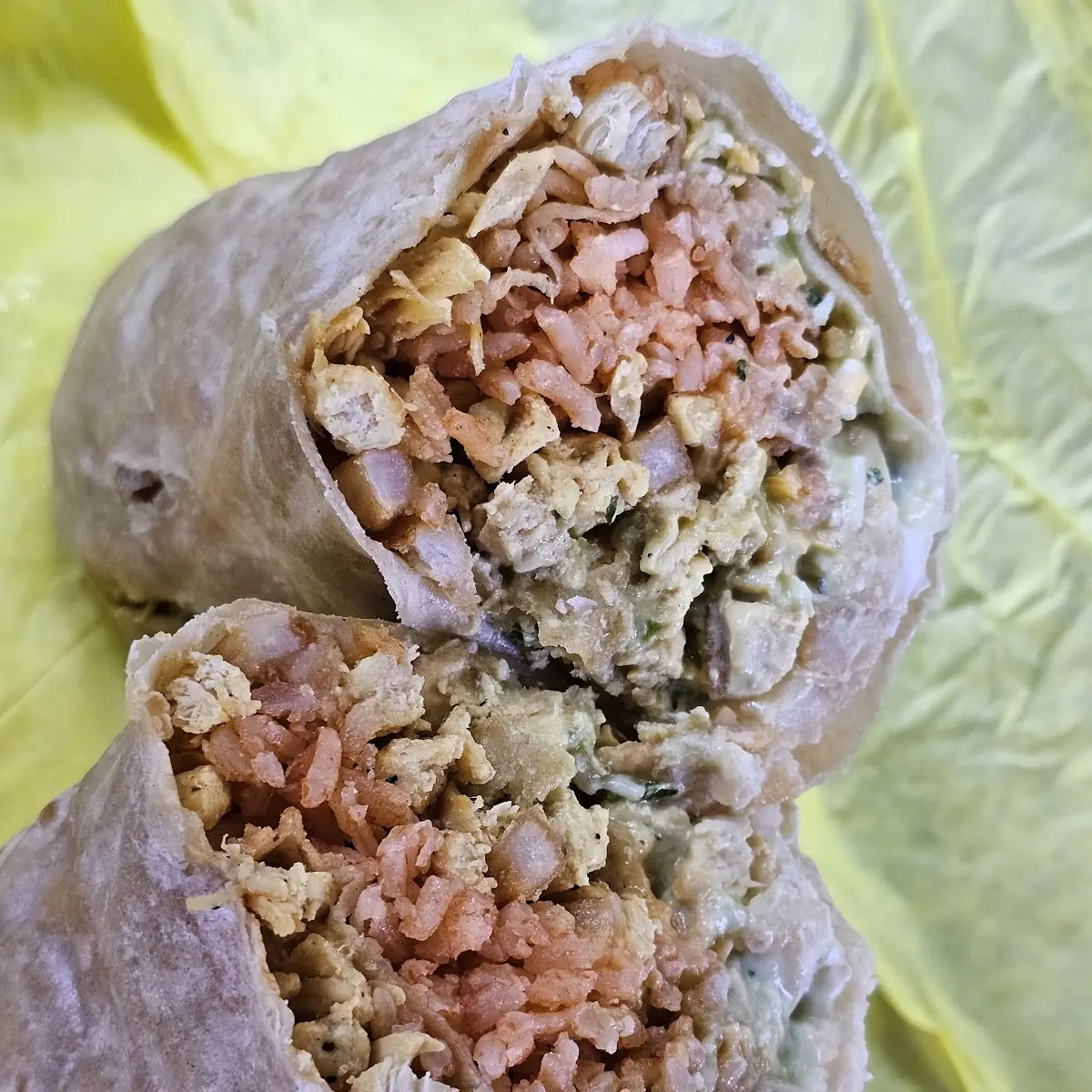 Pollo Asado Burrito Combo With Small Drink