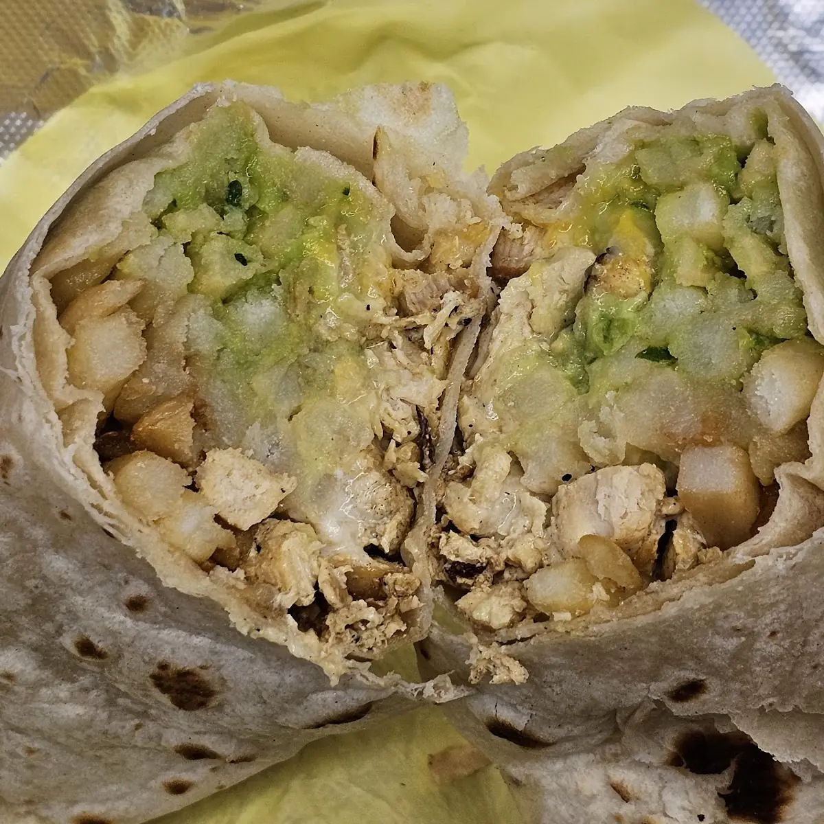 Chile Verde Burritos