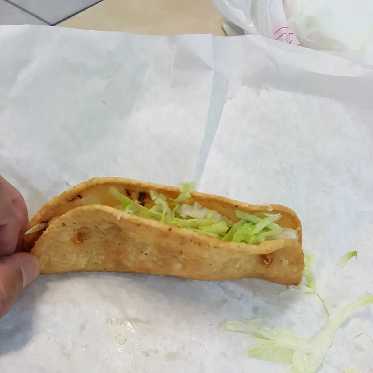 Beef Taco & Cheese Enchilada