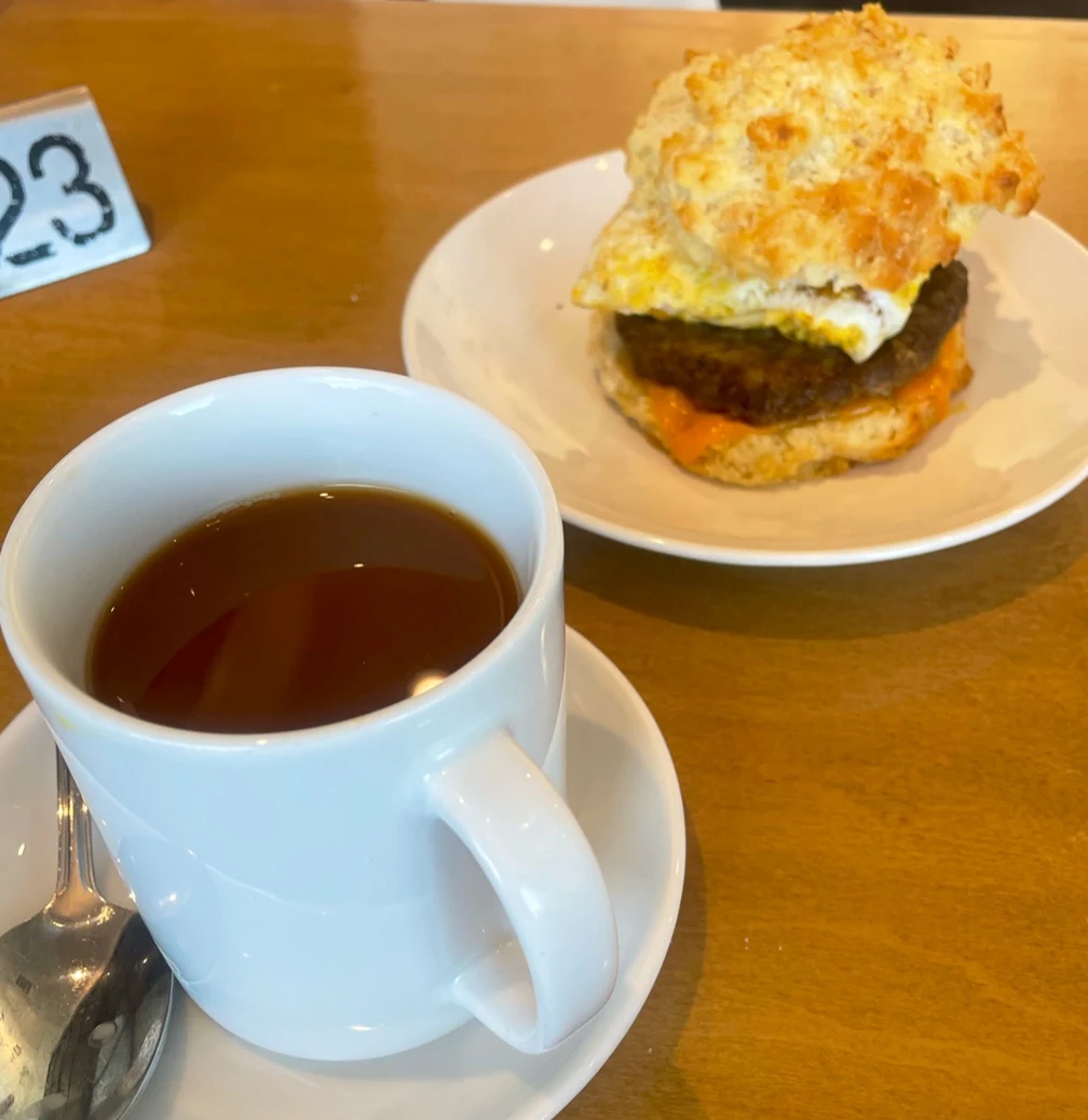 Sausage Egg Biscuit