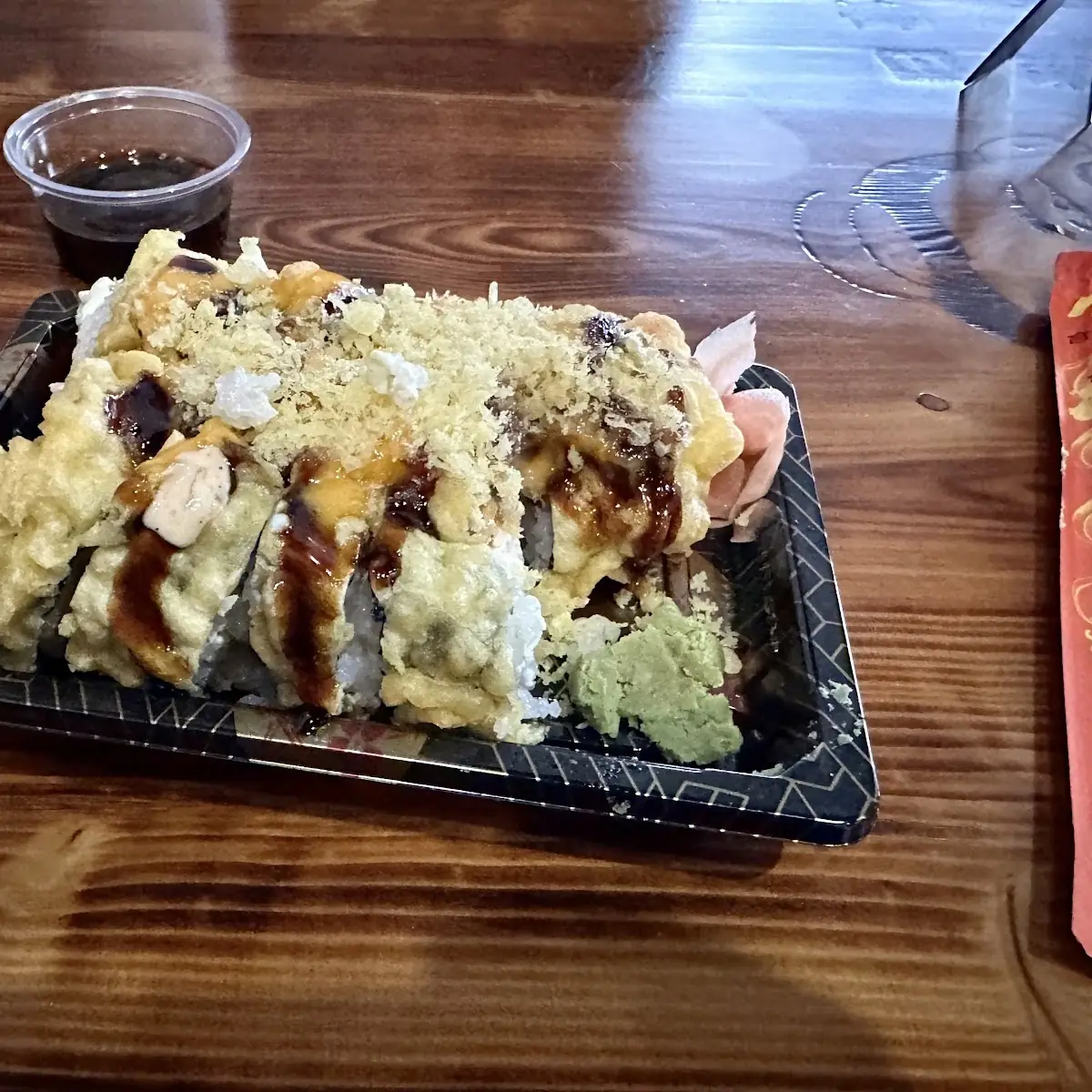 Volcano Roll Deep Fried