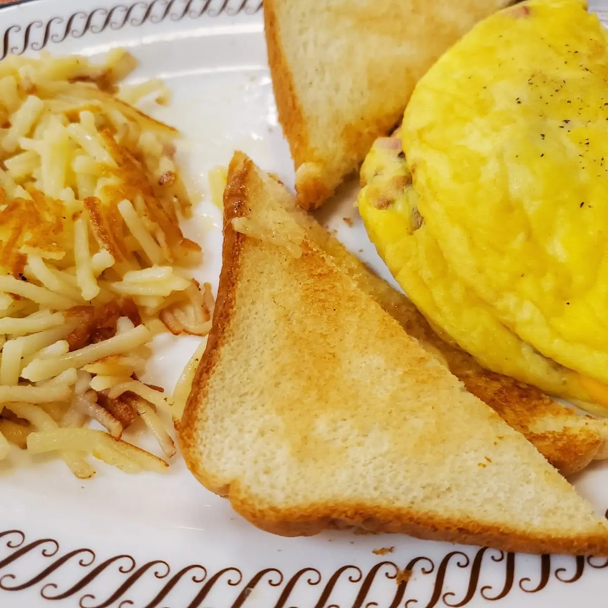 Ham and Cheese Omelette