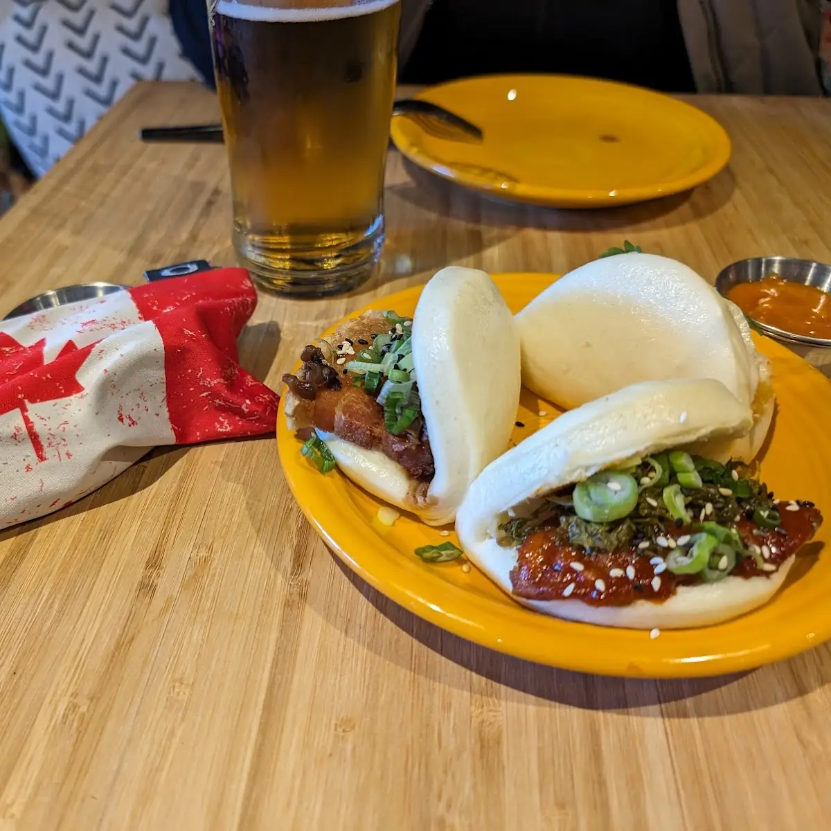 Fried Tempeh Bao, Funky Chow Kitchen