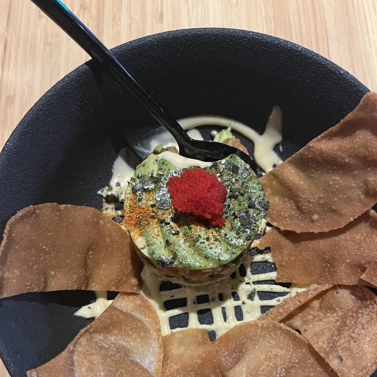 Salmon Poke Bowl, Funky Chow Kitchen