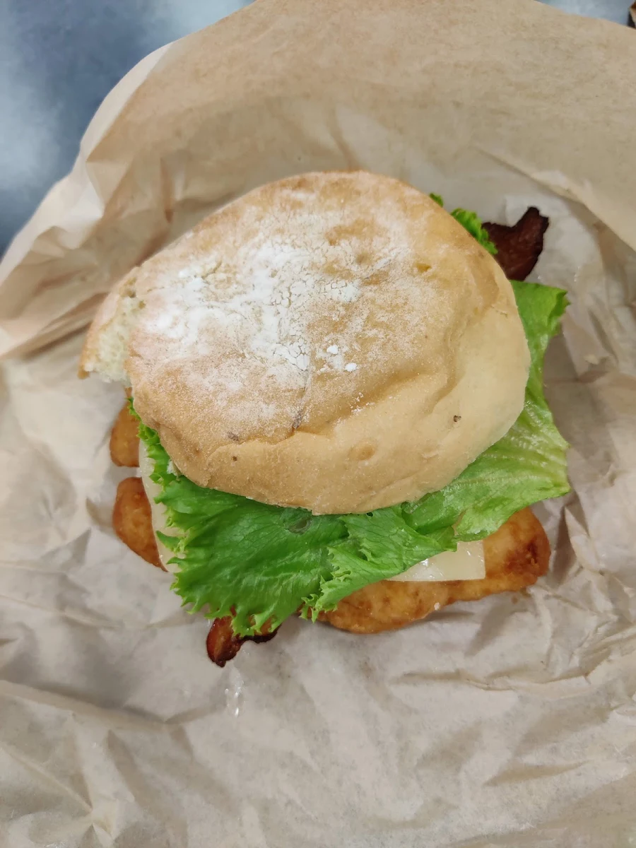 Chicken Strip Burger