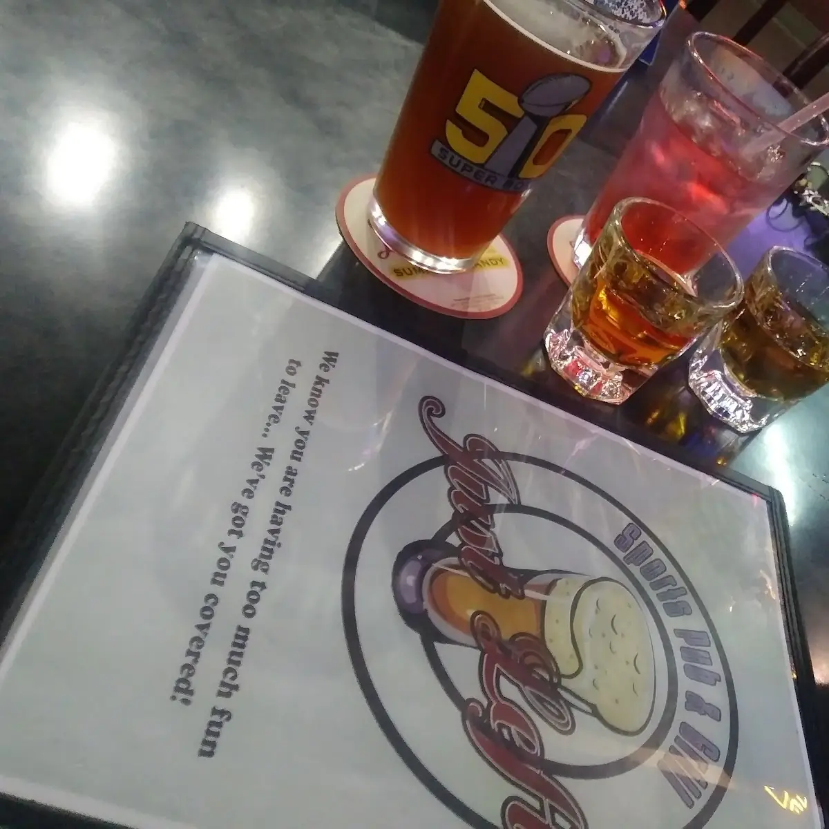 Draft Beer and Cranberry Vodka