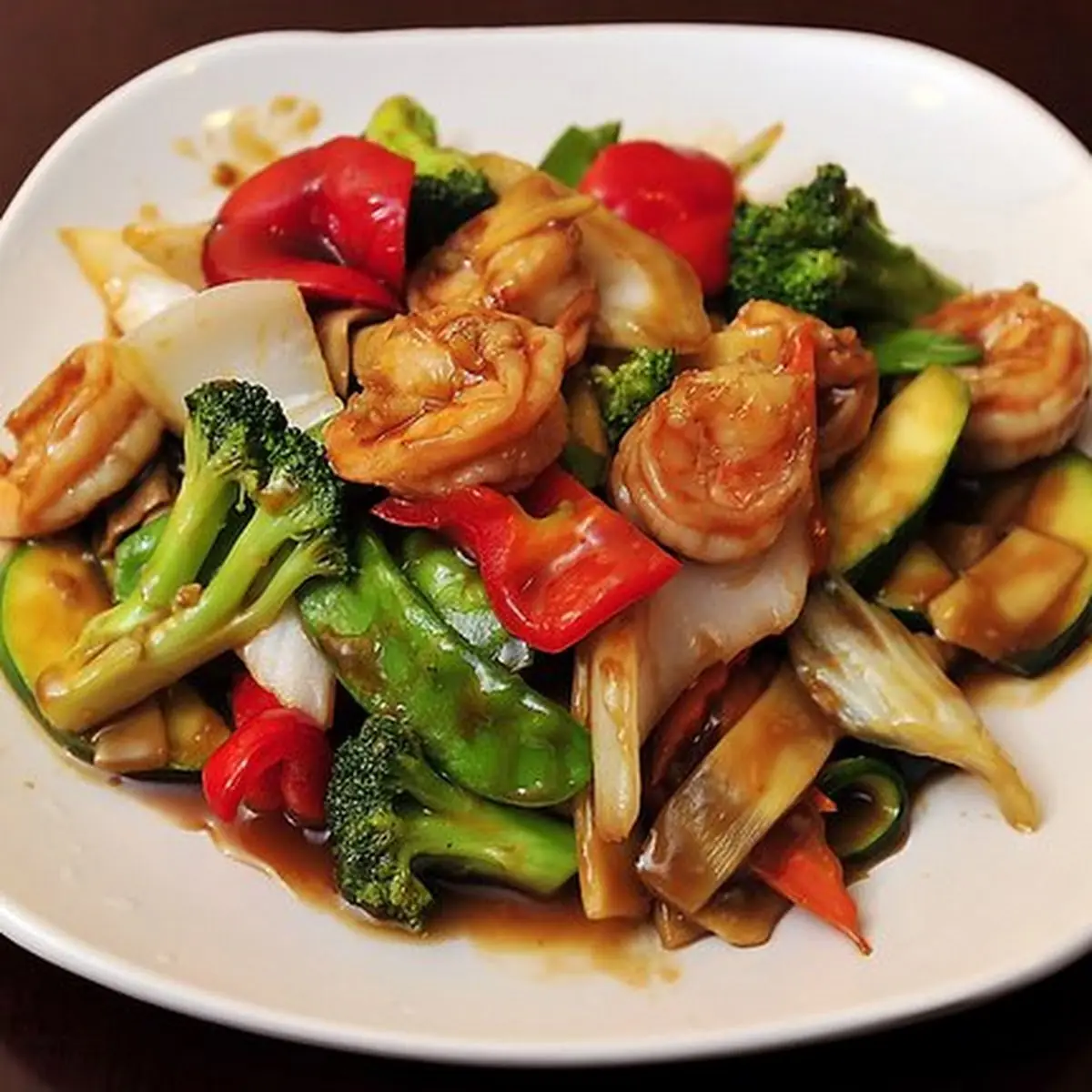 Shrimp w Mixed Vegetables