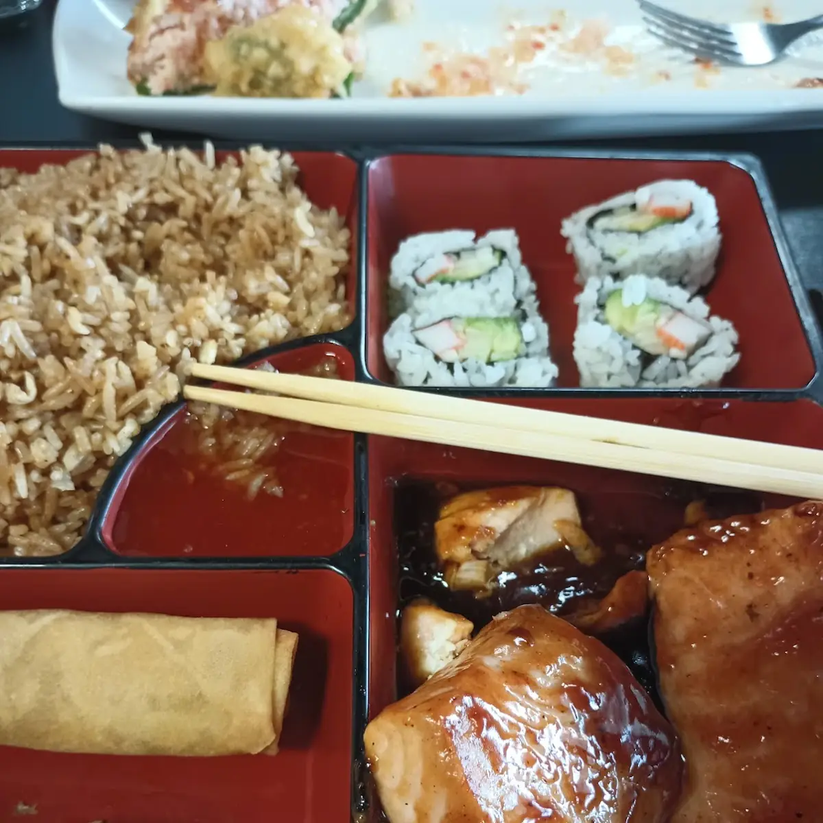 Salmon Teriyaki Bento Box
