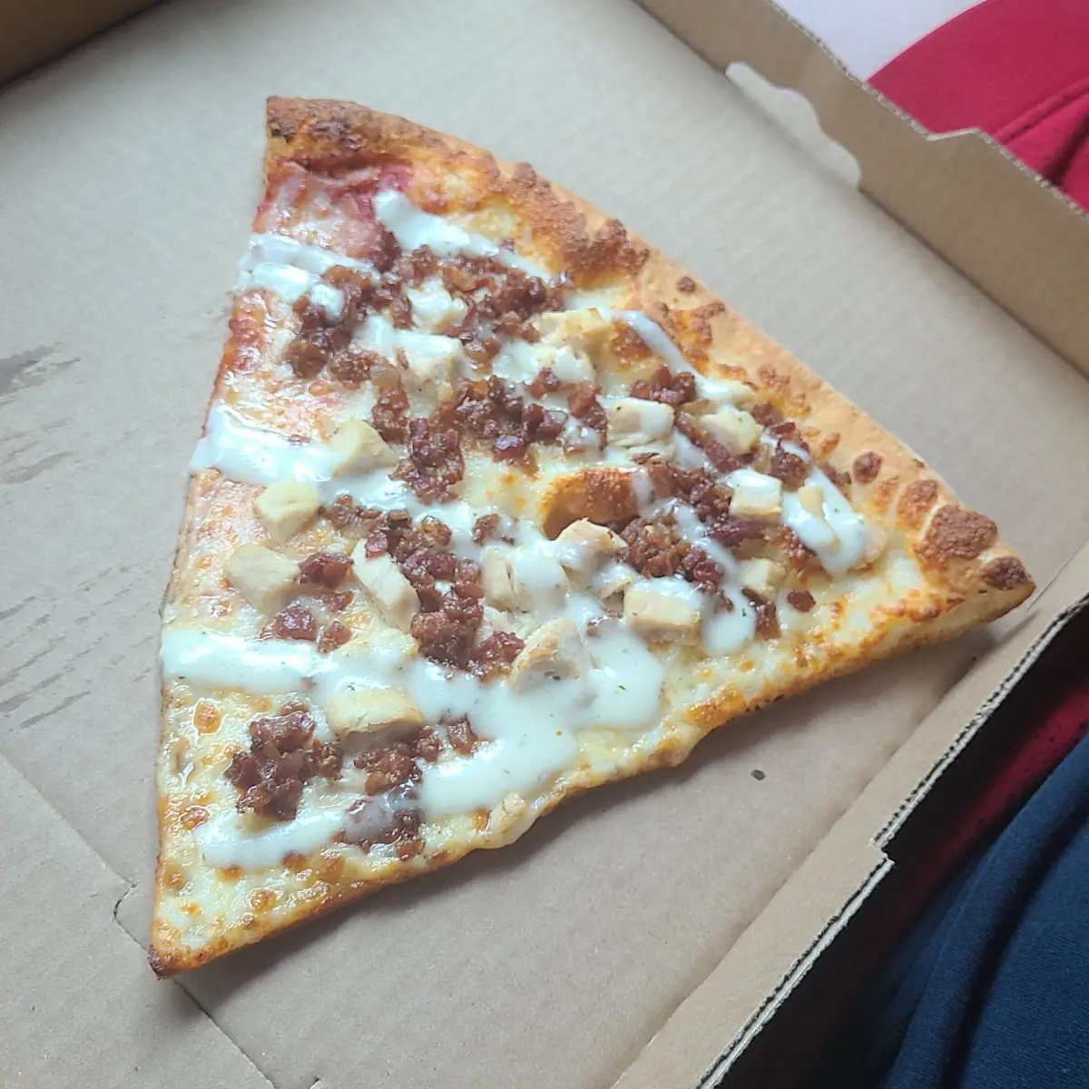 Chicken Bacon Ranch Pizza