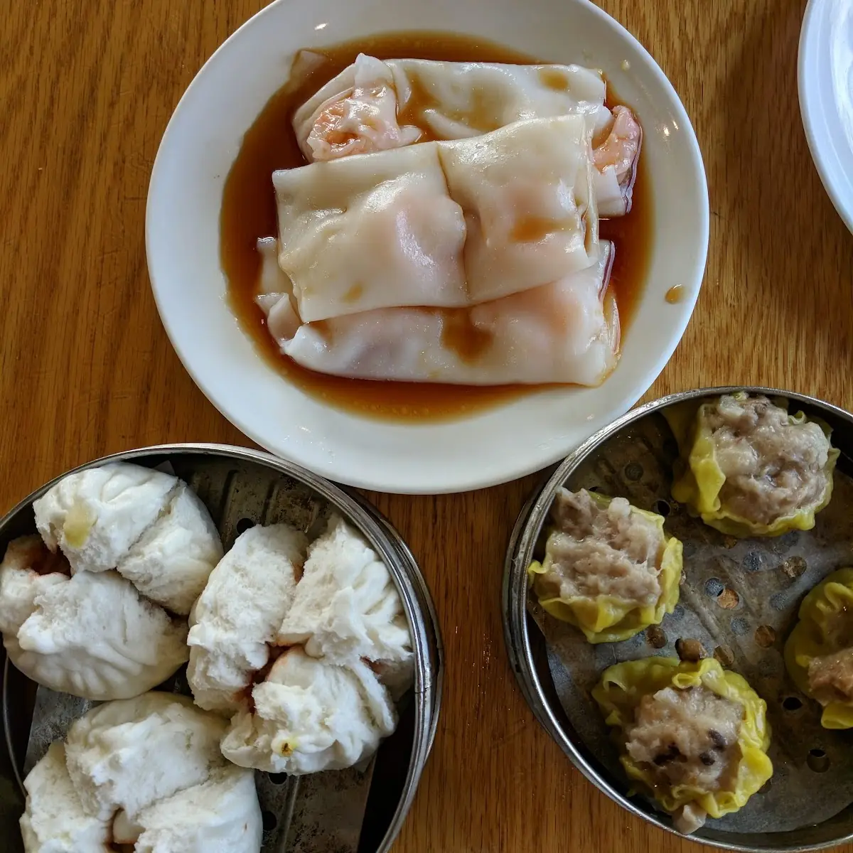 Steamed Dim Sum and Ribs