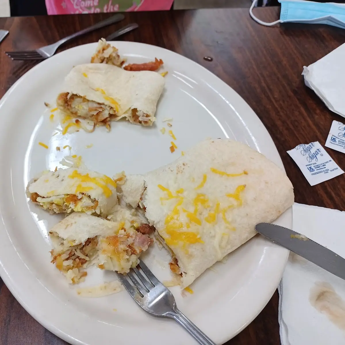 Bacon Breakfast Burrito