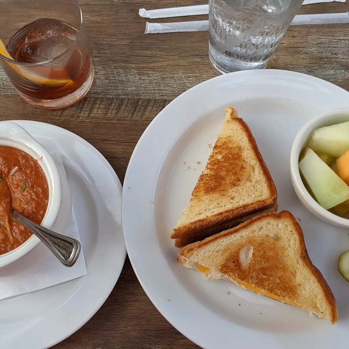 Tomato Soup and Grilled Cheese
