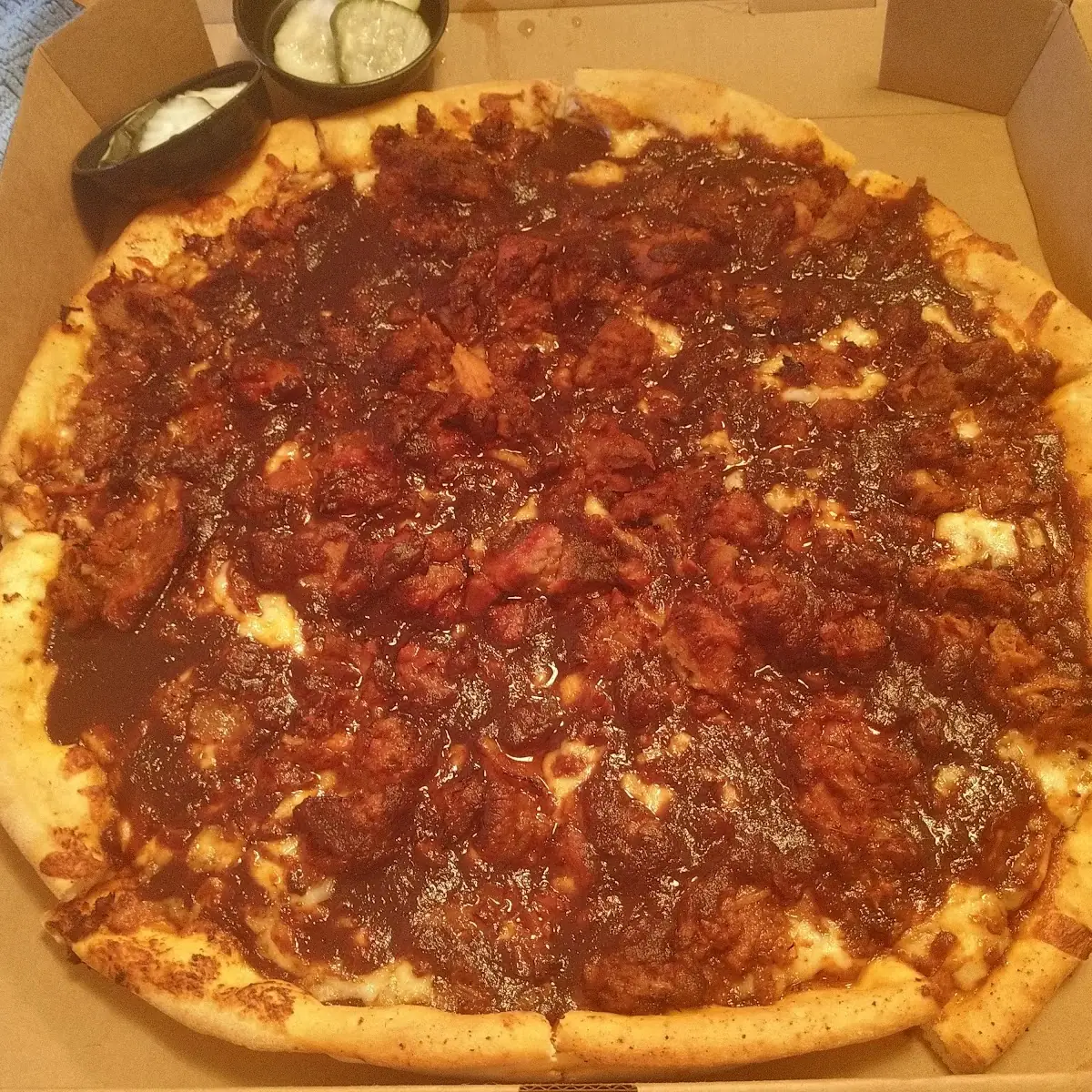 BBQ Pulled Pork Pizza
