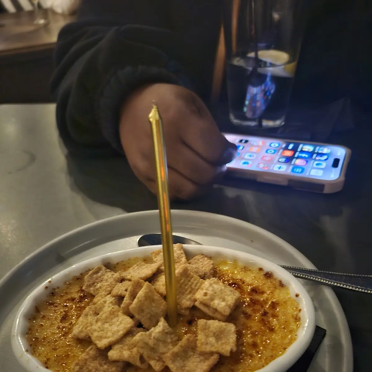 Cinnamon Toast Crunch Crème Brulee