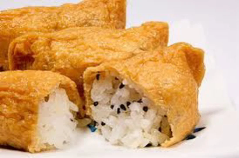 Sweet Tofu Sushi 3 pcs, Sakura Star Sushi