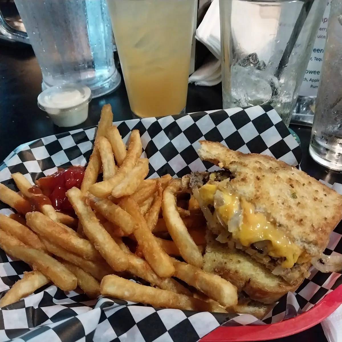 Patty Melt & Fries