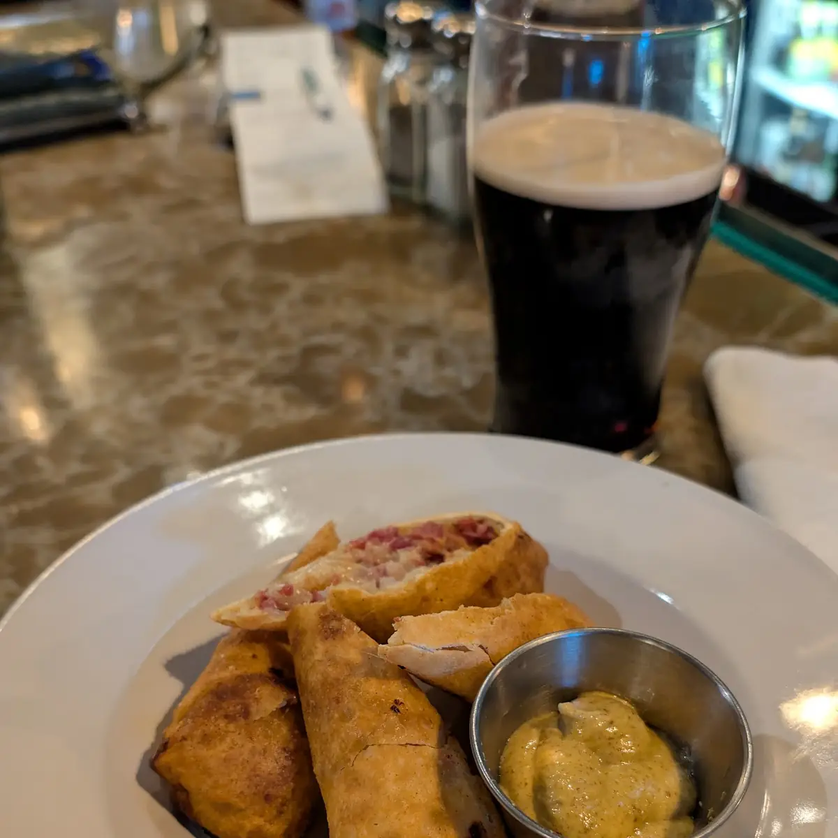 Corned Beef and Cabbage Egg Rolls