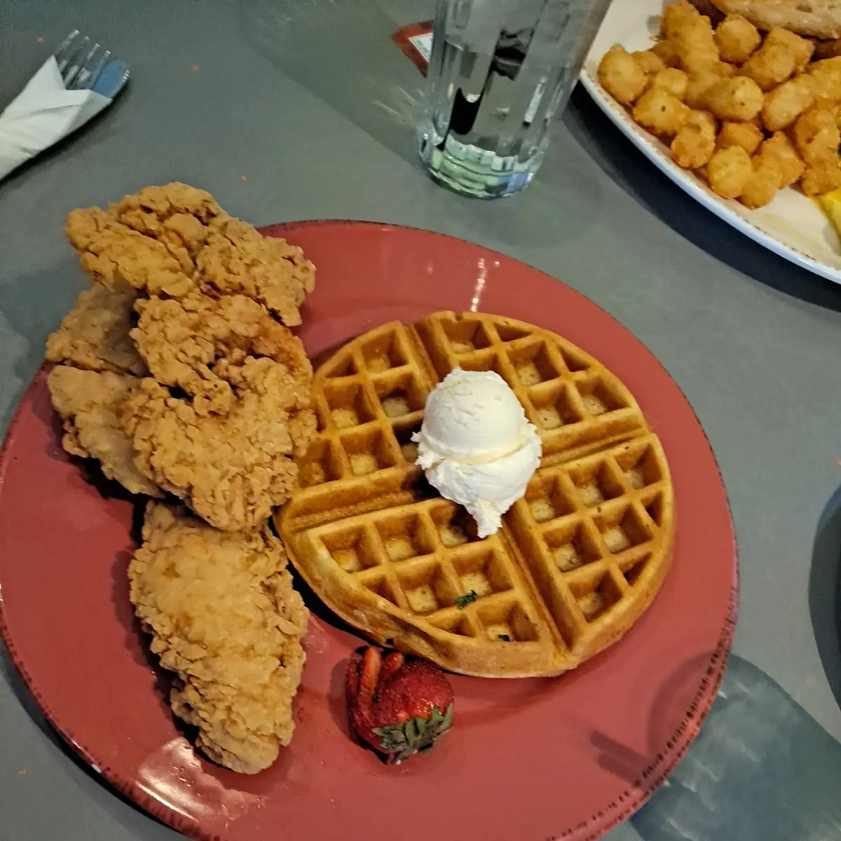 Chicken and Waffles