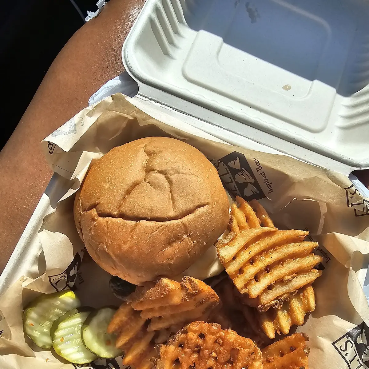 Mushroom Swiss Burger