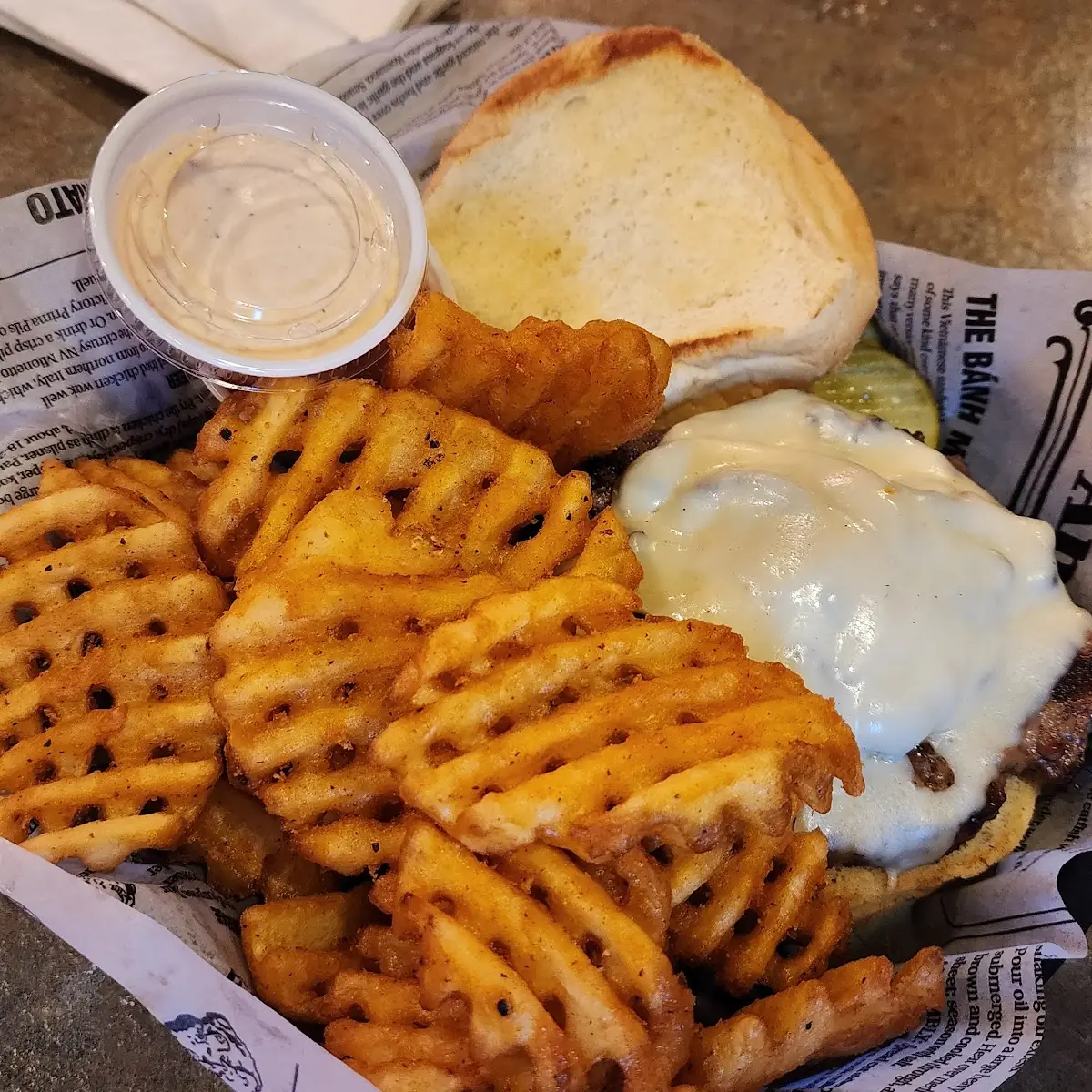 Mushroom Swiss Burger
