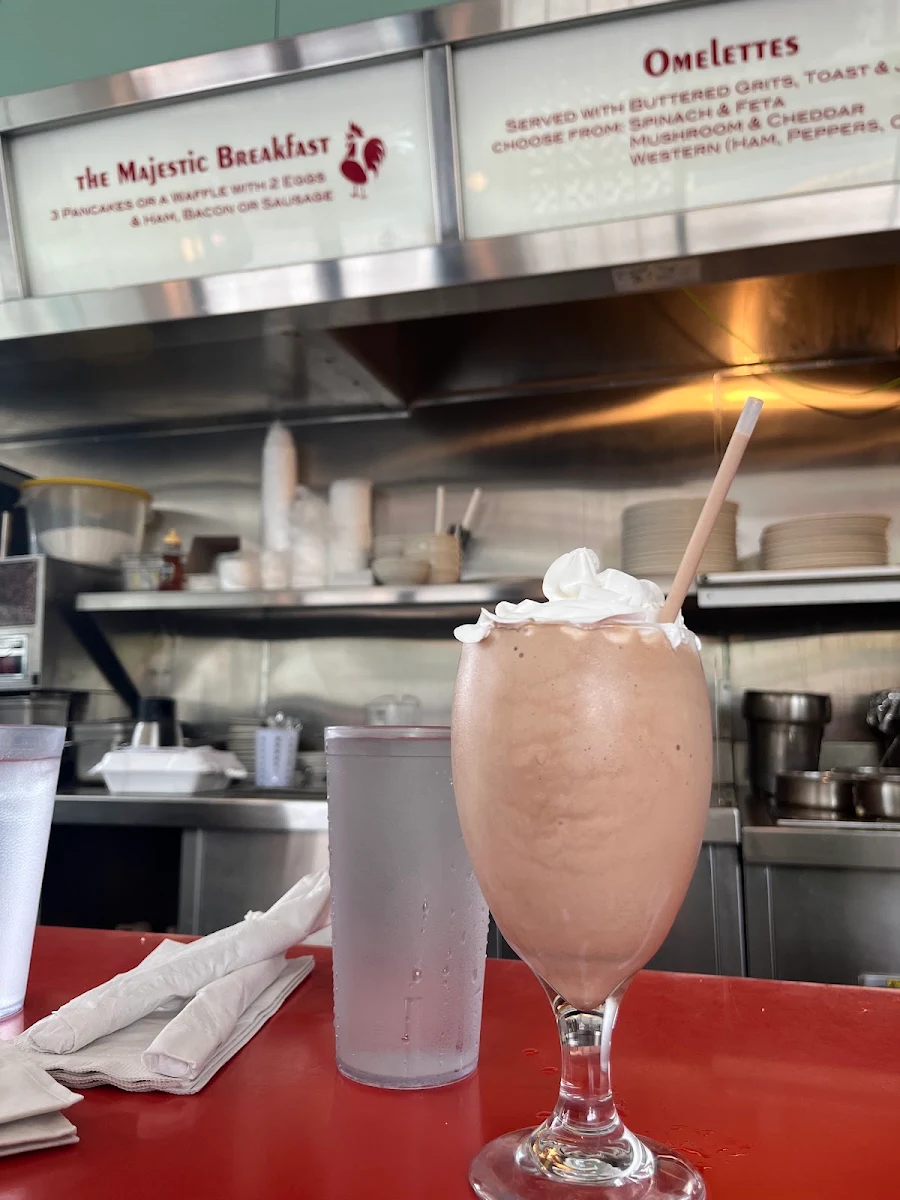 Peach Milkshake