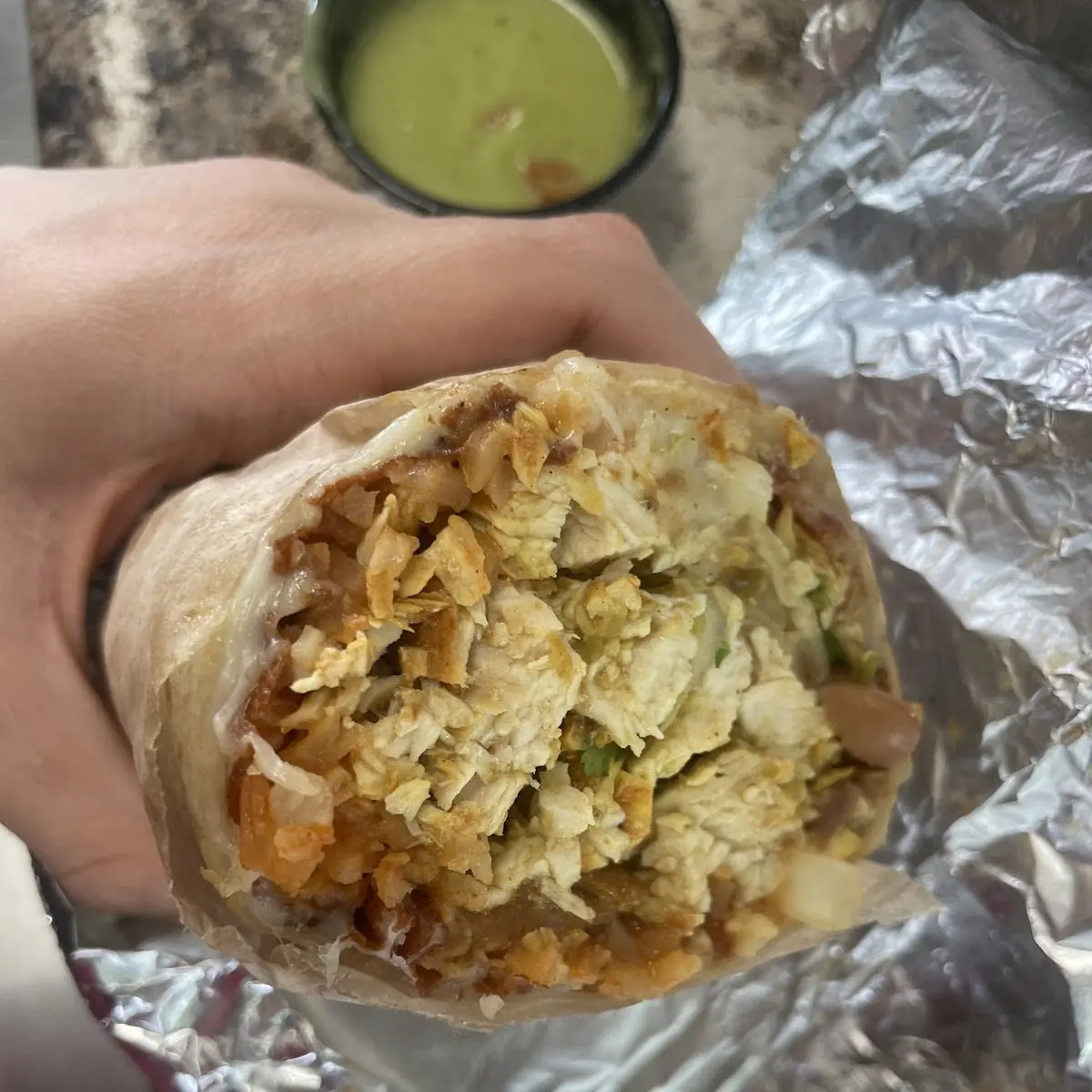 Chicken Burrito