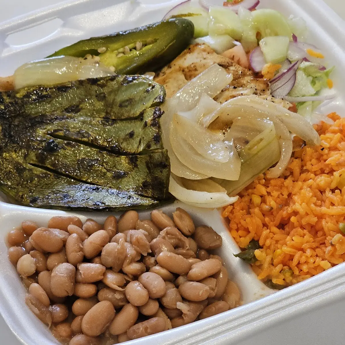 Pollo Asado Plate