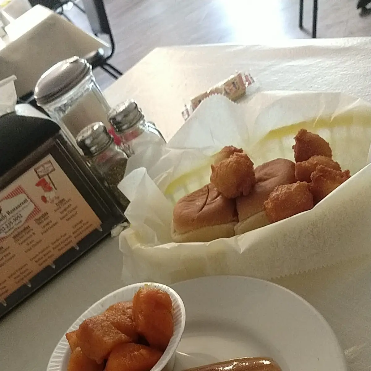 8oz Hamburger Steak and Yams