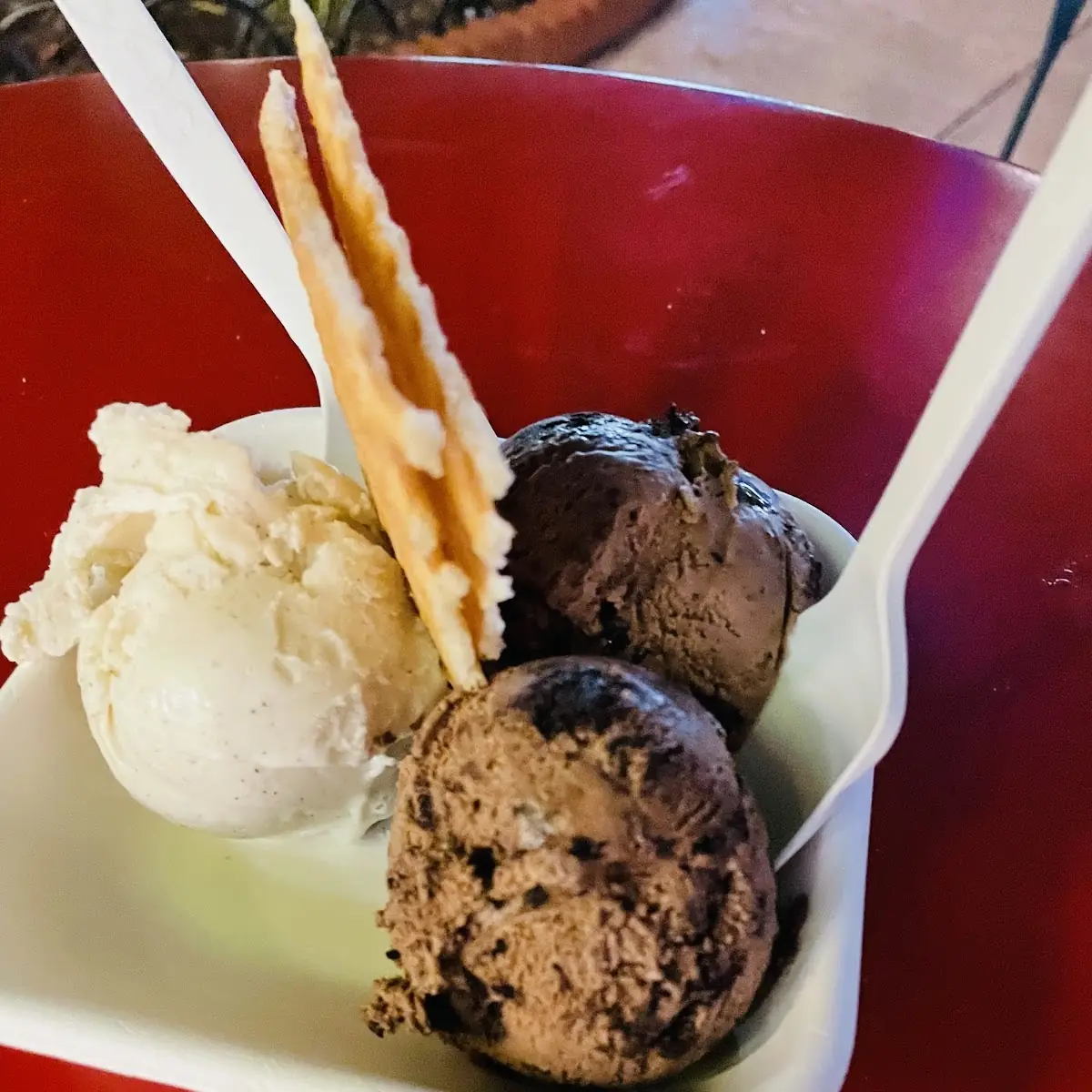 Texas Sheet Chocolate Ice Cream