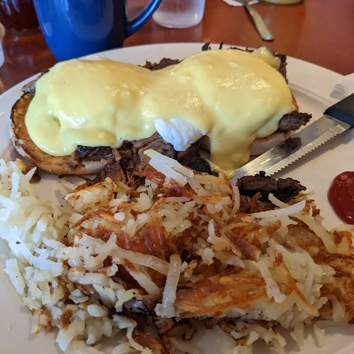 Corned Beef Hash Benedict