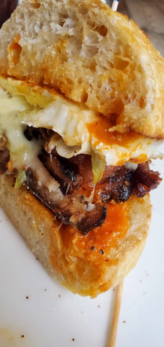 Pork Belly Egg Sandwich