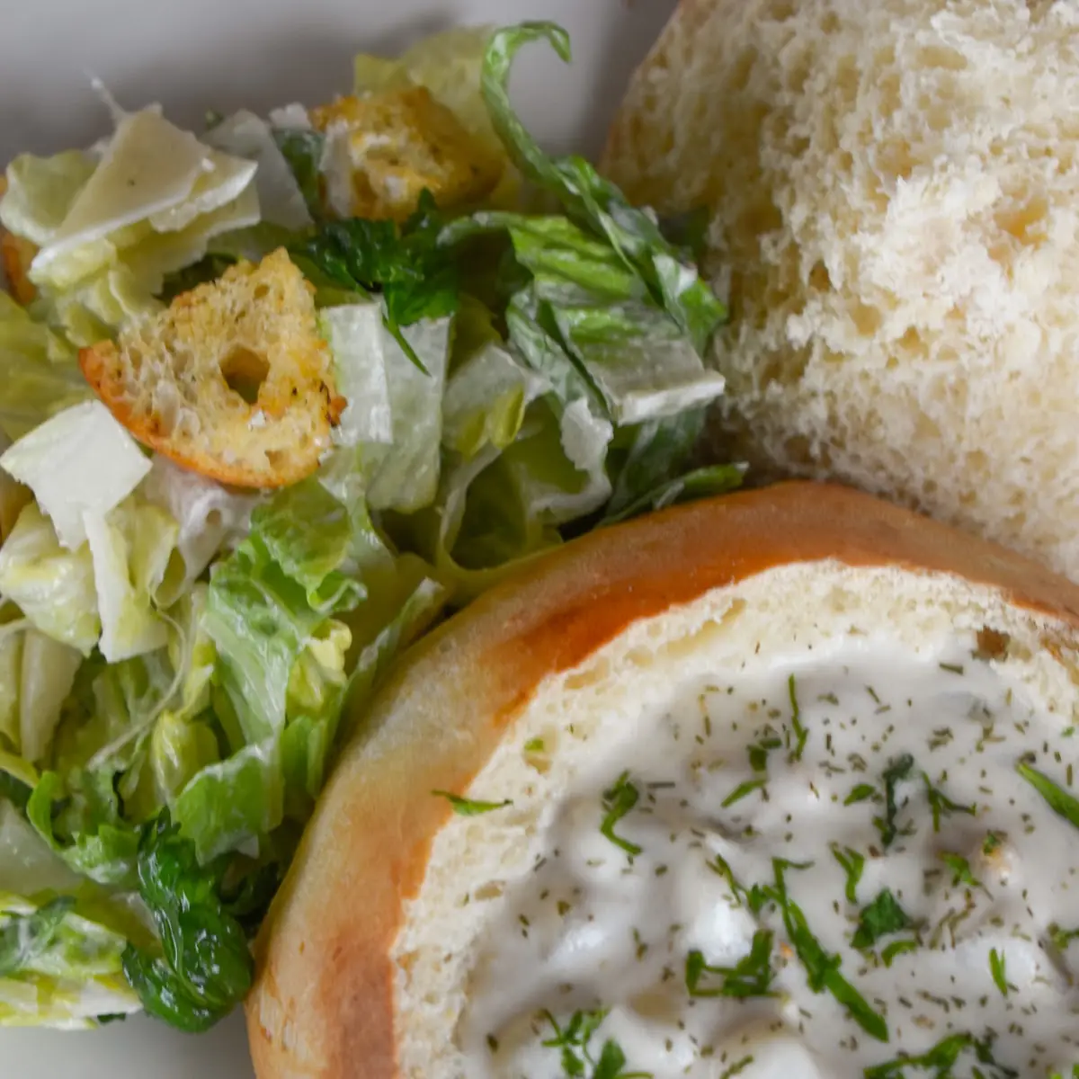 Clam Chowder Bread Bowl
