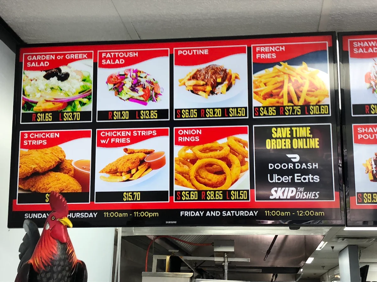 Menu photo 1