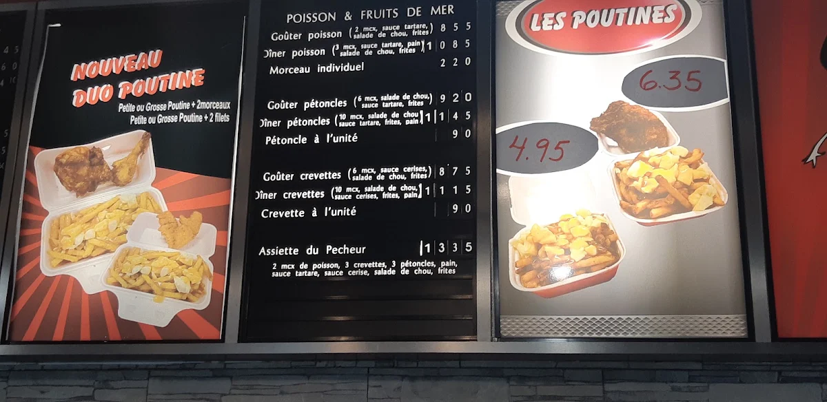 Menu, Dixie Lee