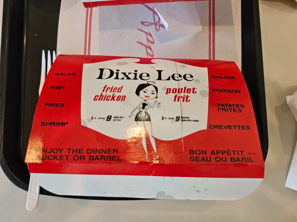Menu, Dixie Lee