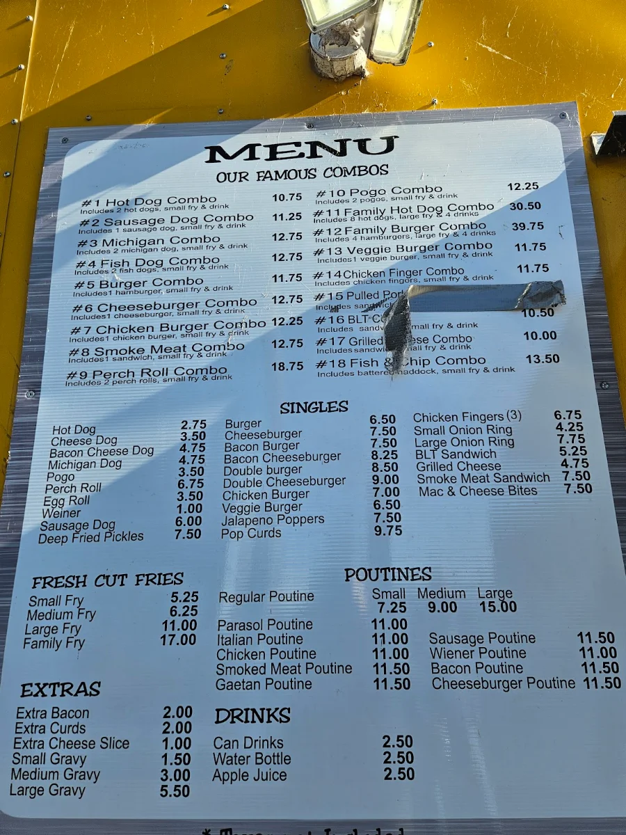 Menu photo 1