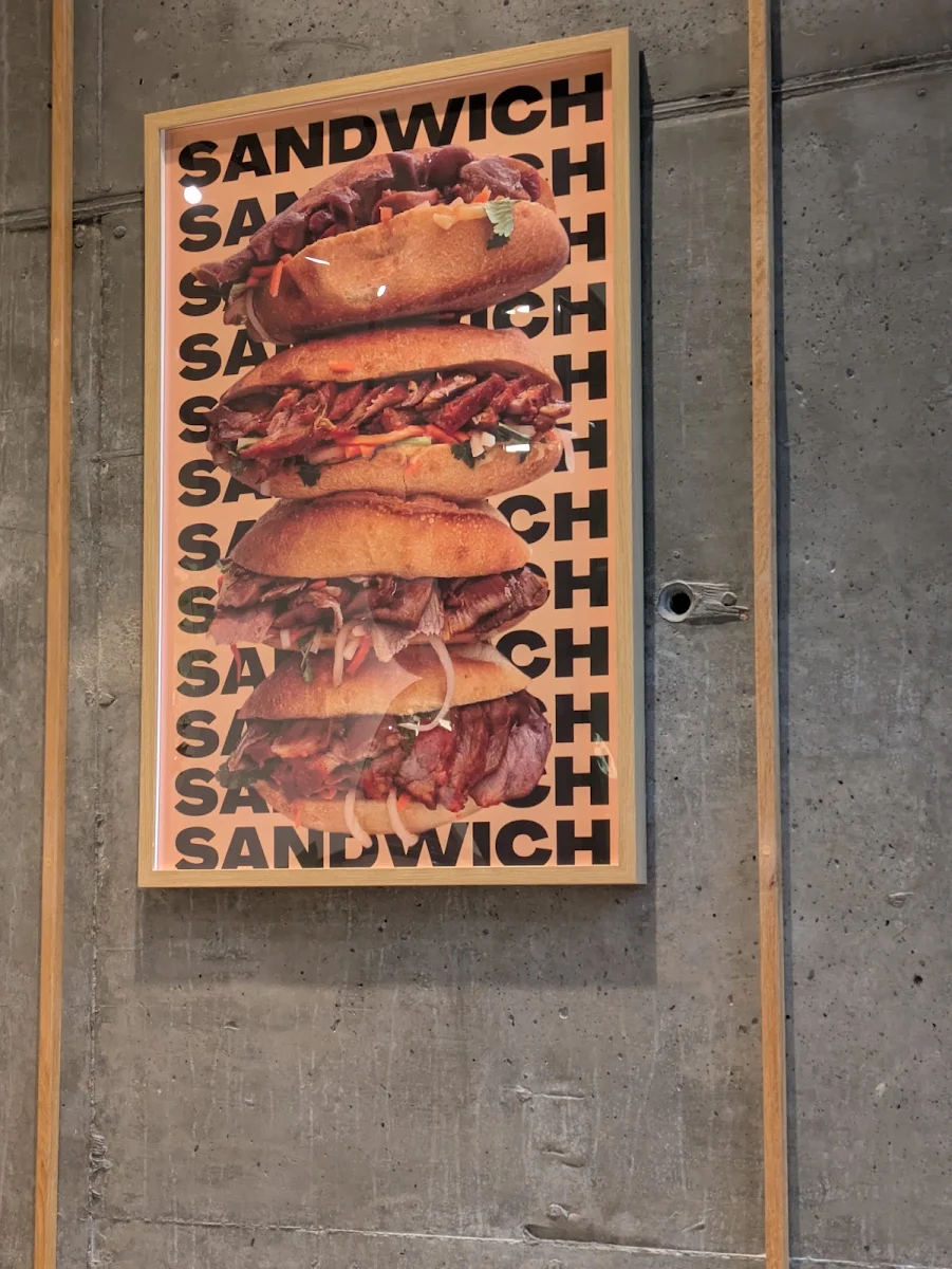 Menu, Sandwicherie Sue - Peel