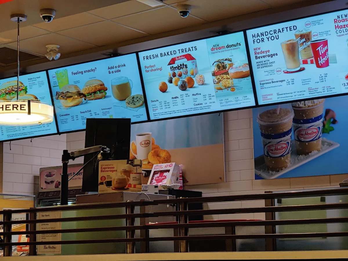 Menu, Tim Hortons