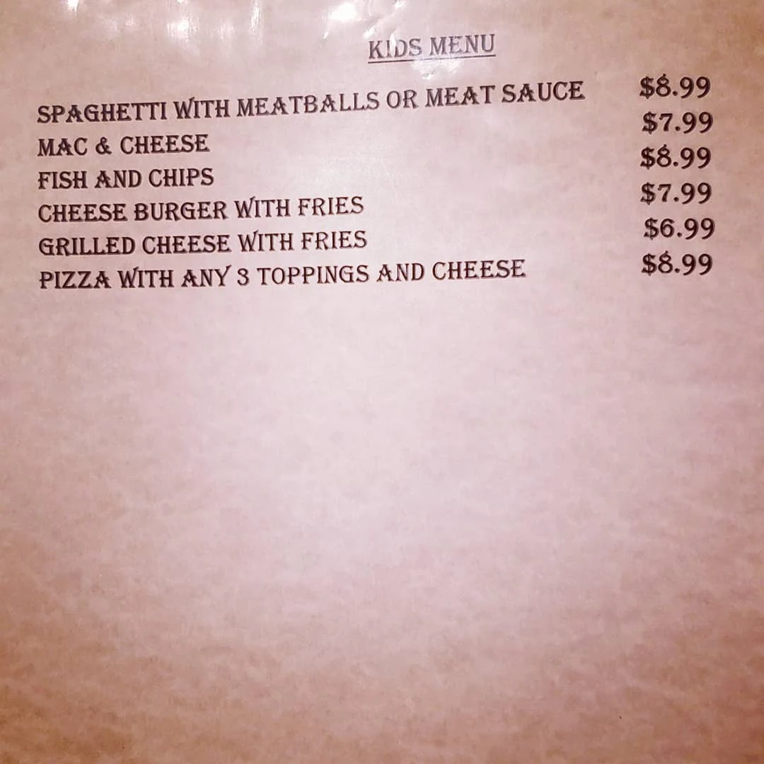 Menu, Asian Curry House