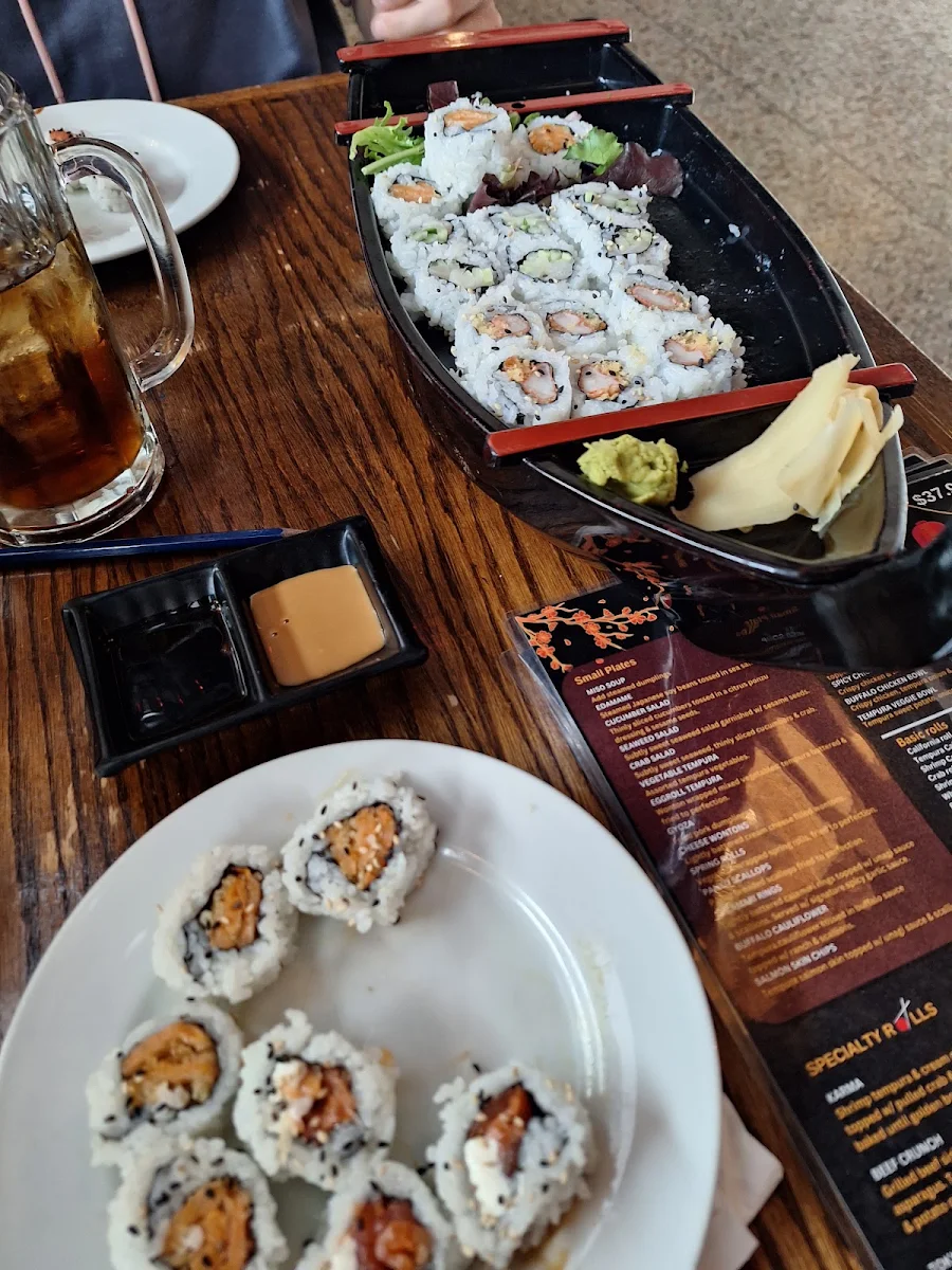 Menu, Kona Sushi - Walkerville