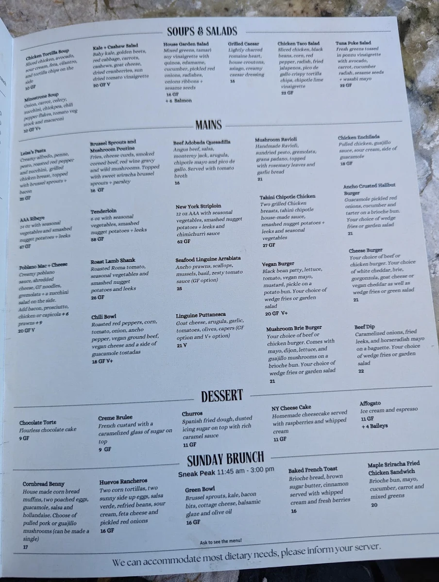 Menu photo 1