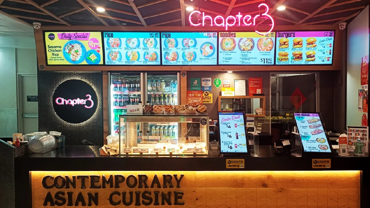 Menu, Chapter 3