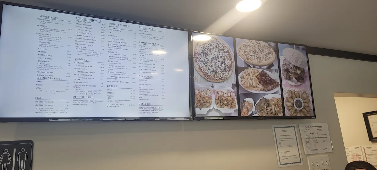 Menu, Angie's Family Restaurant
