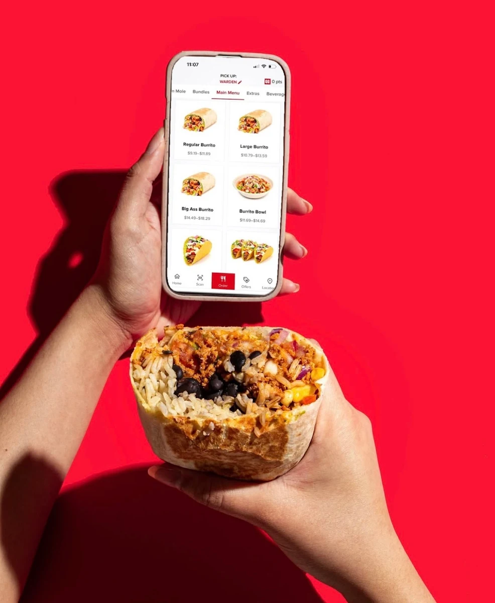 Menu, Quesada Burritos & Tacos