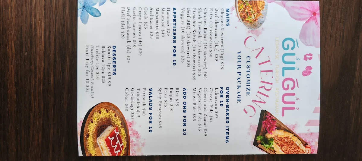 Menu photo 1