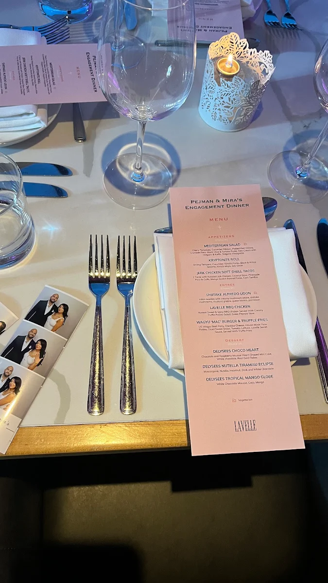 Menu, Lavelle