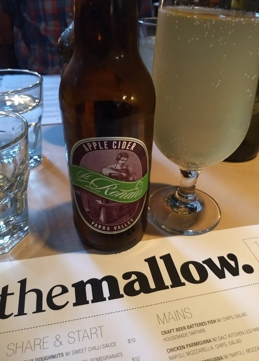 Menu, The Mallow
